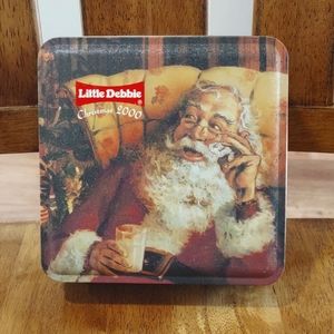 🎅Little Debbie Christmas 2000 tin🎄🤶